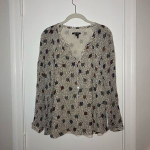 NIC+ZOE Long Sleeve Blouse